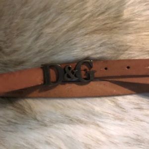 Dolce & Gabbana Thin Waist Belt (Authentic)